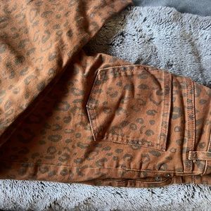 Cheetah jeans
